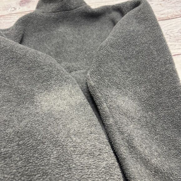 Patagonia First Edition Vintage 1985 Synchilla Snap T Charcoal Grey Red Large - Picture 11 of 11